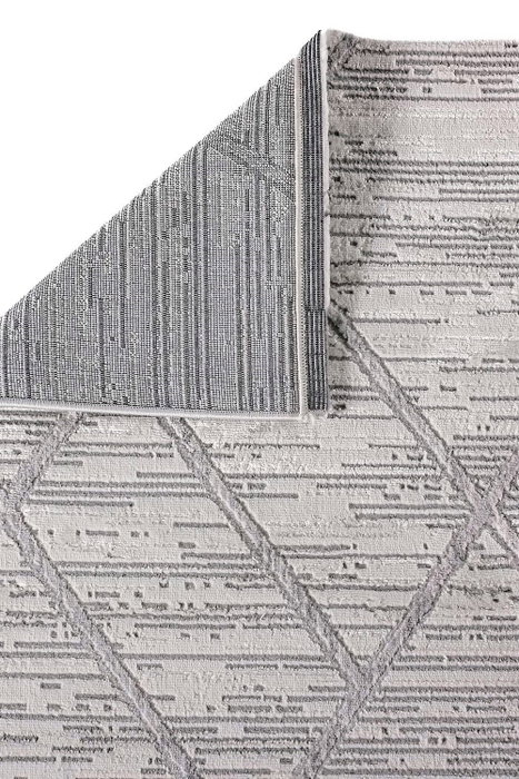 Conceptum Alfombra Motto 4587 Gris 80 x 150 cm Conceptum Alfombra Motto 4587 Gris 80 x 150 cm